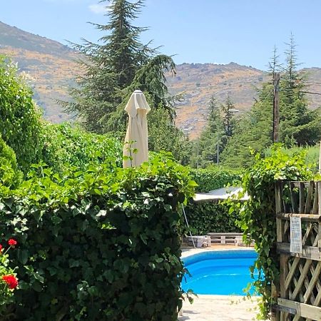 Villa Aurelia - Casa De Campo Con Jardin Y Piscina Entre Madrid Y Segovia Ortigosa del Monte Екстериор снимка