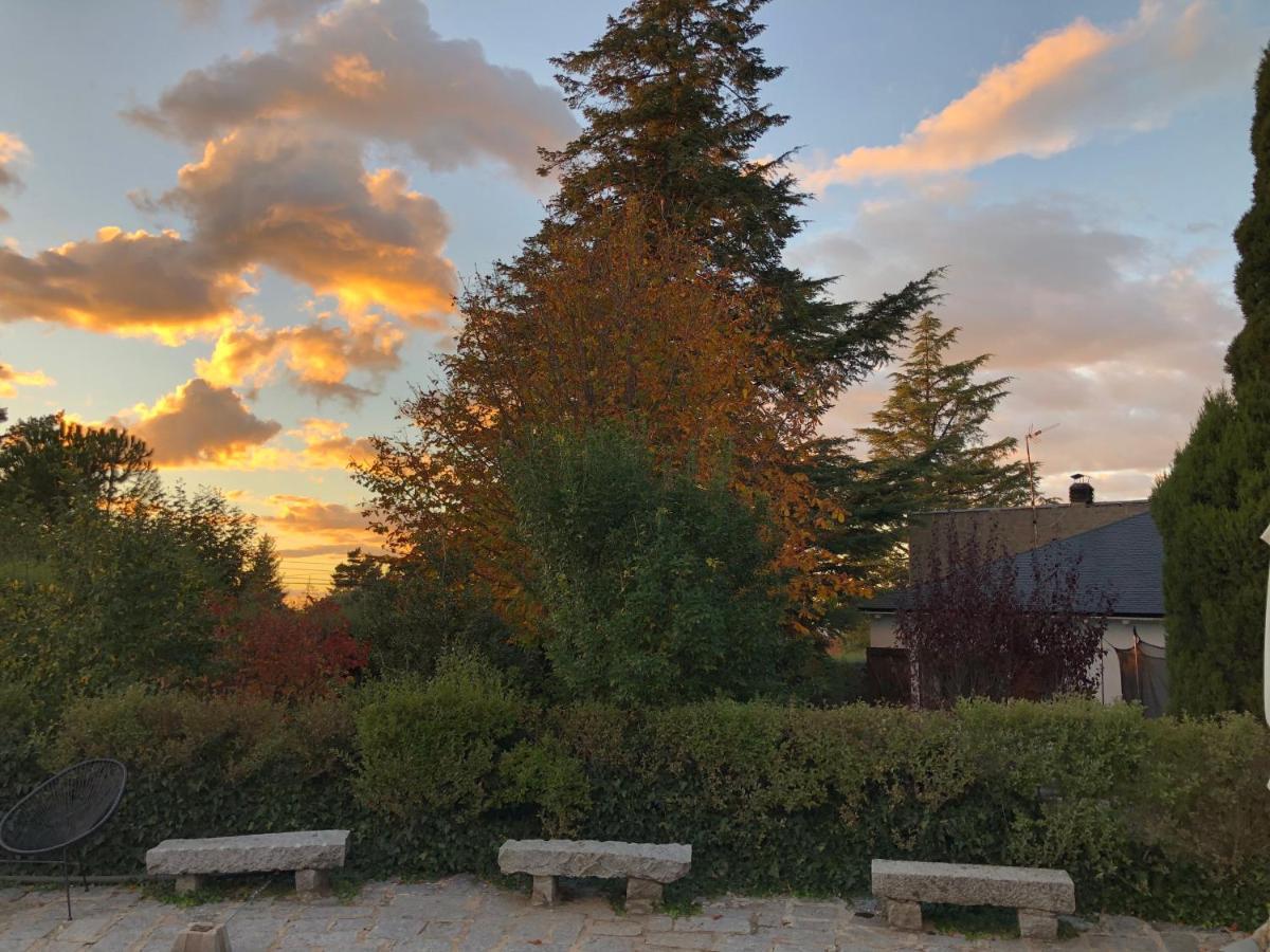 Villa Aurelia - Casa De Campo Con Jardin Y Piscina Entre Madrid Y Segovia Ortigosa del Monte Екстериор снимка