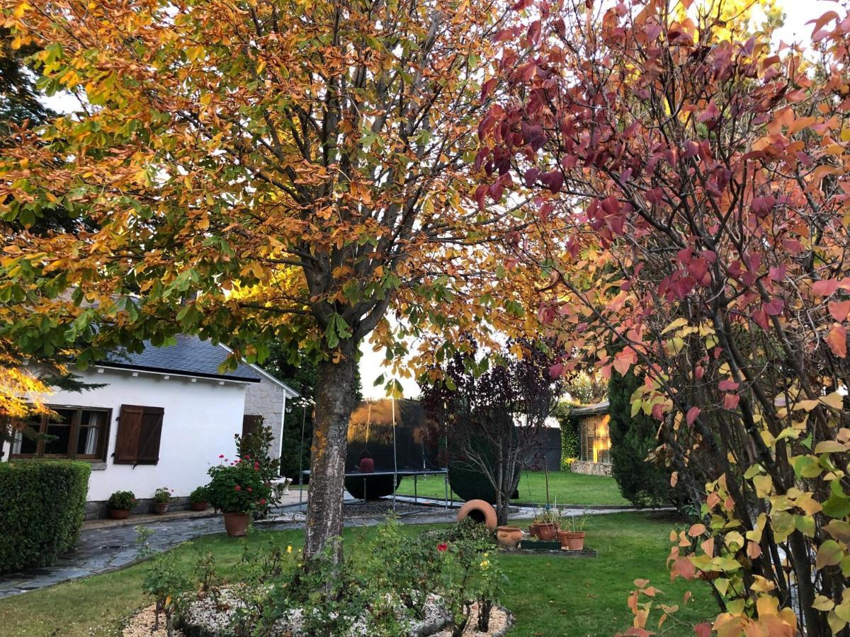 Villa Aurelia - Casa De Campo Con Jardin Y Piscina Entre Madrid Y Segovia Ortigosa del Monte Екстериор снимка