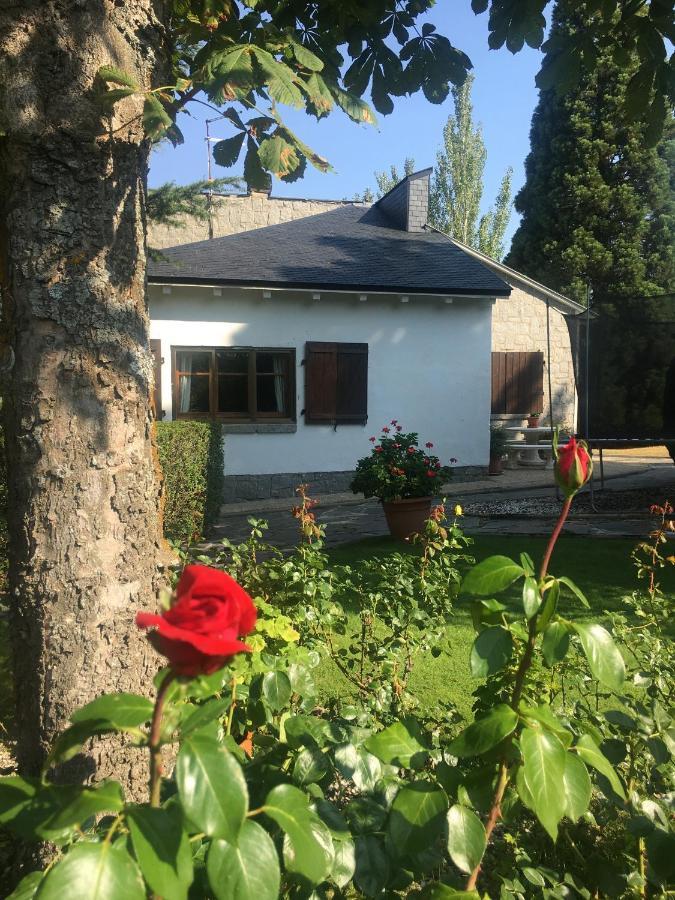 Villa Aurelia - Casa De Campo Con Jardin Y Piscina Entre Madrid Y Segovia Ortigosa del Monte Екстериор снимка